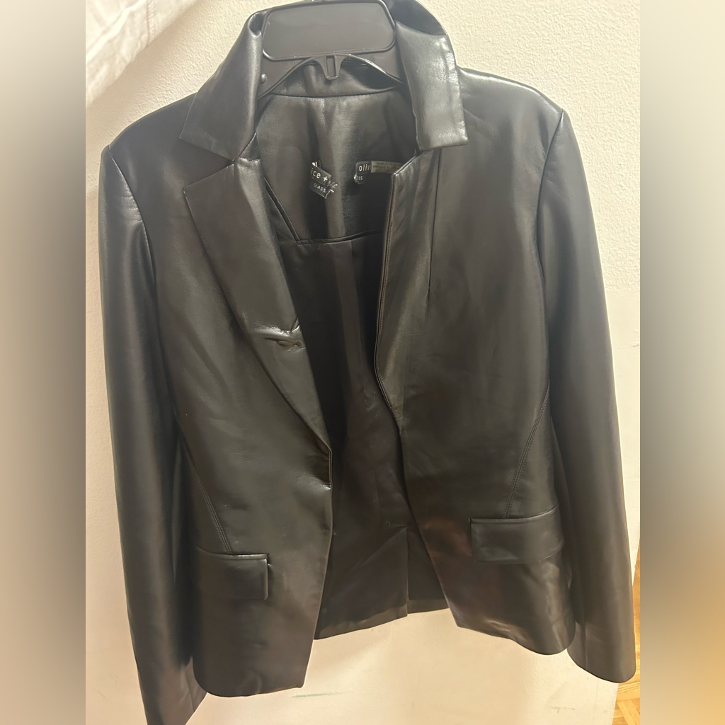 Alice And Olivia Leather Jacket